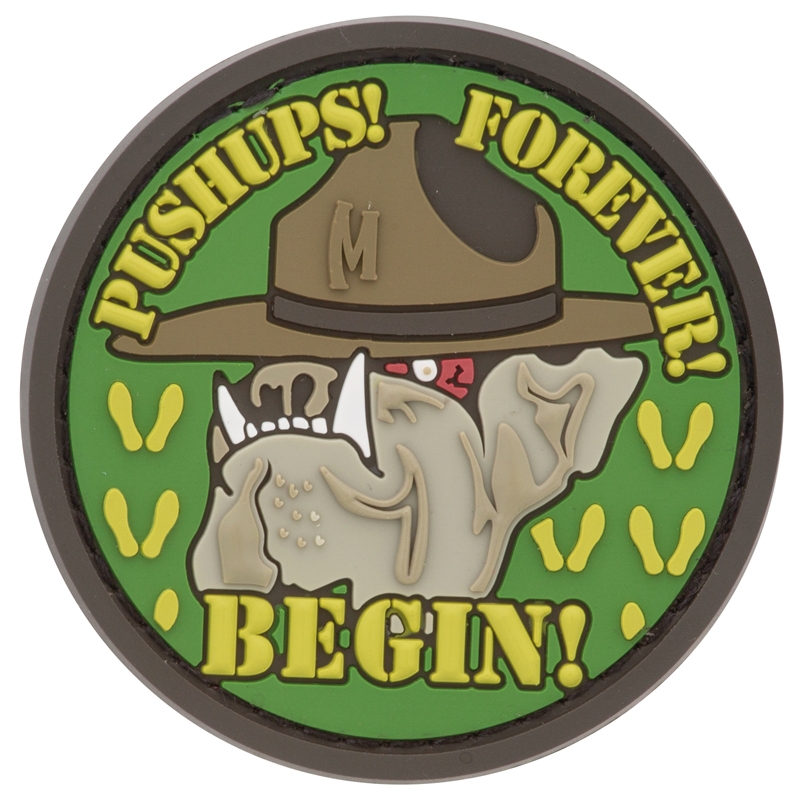 Maxpedition Rubber Patch DEVIL DOG Arid